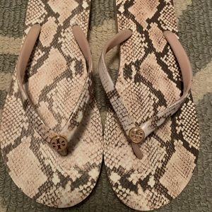 Authentic Tory Burch flip flops